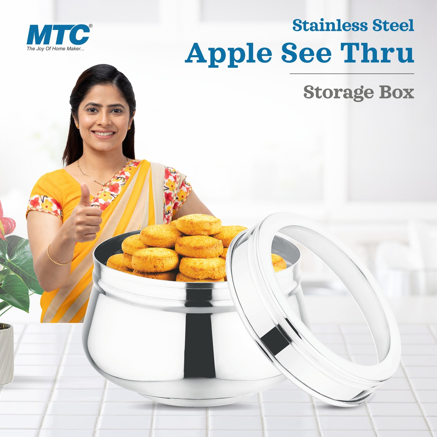 Apple See Thru Storage Box