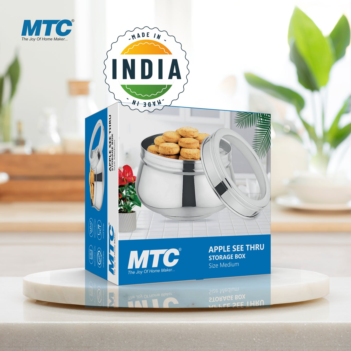 Apple See Thru Storage Box