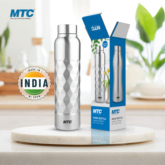 Stainless Steel Fridge Bottle Cubix