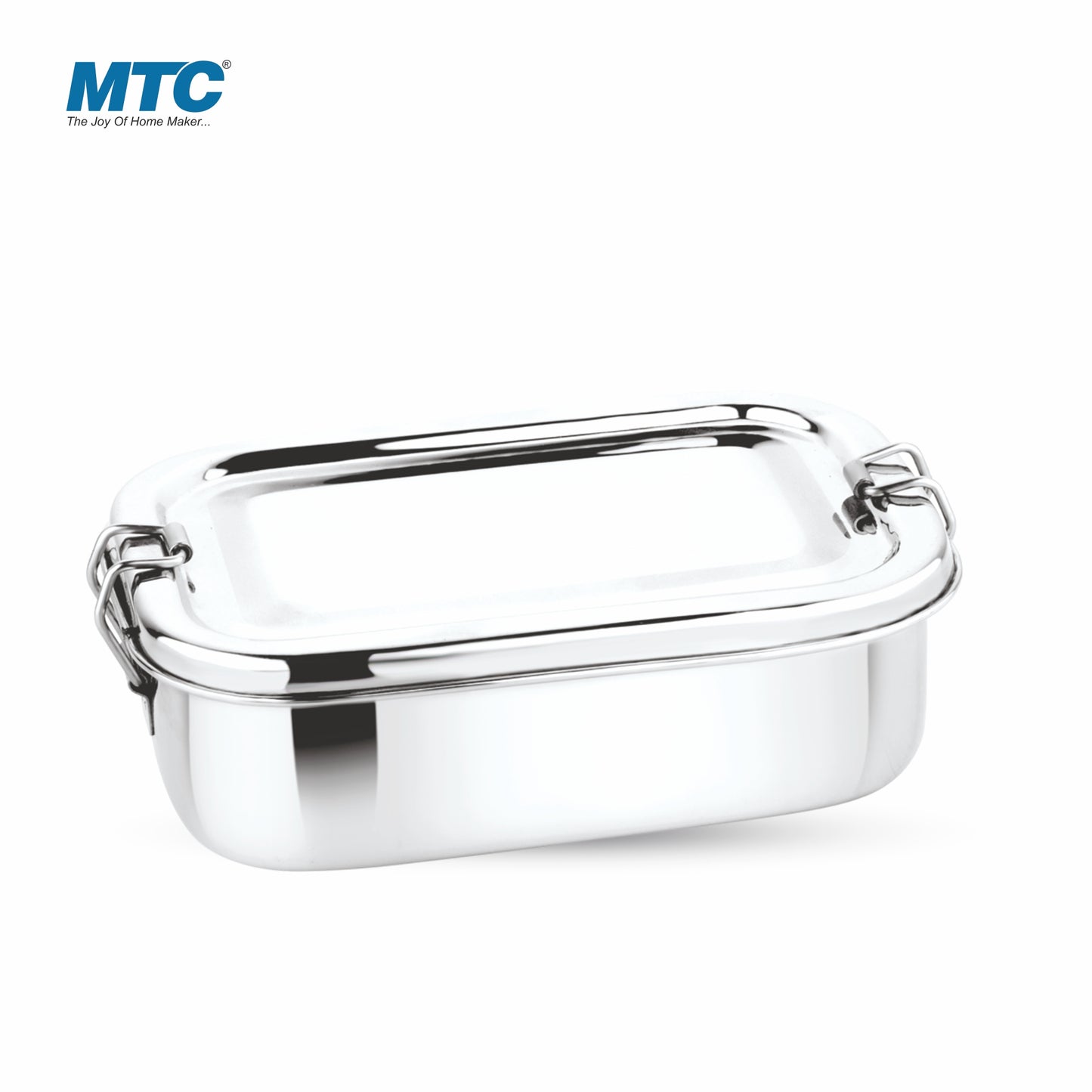 MTC Stainless Steel Rectangle Lunch Box, Leak-Proof Container
