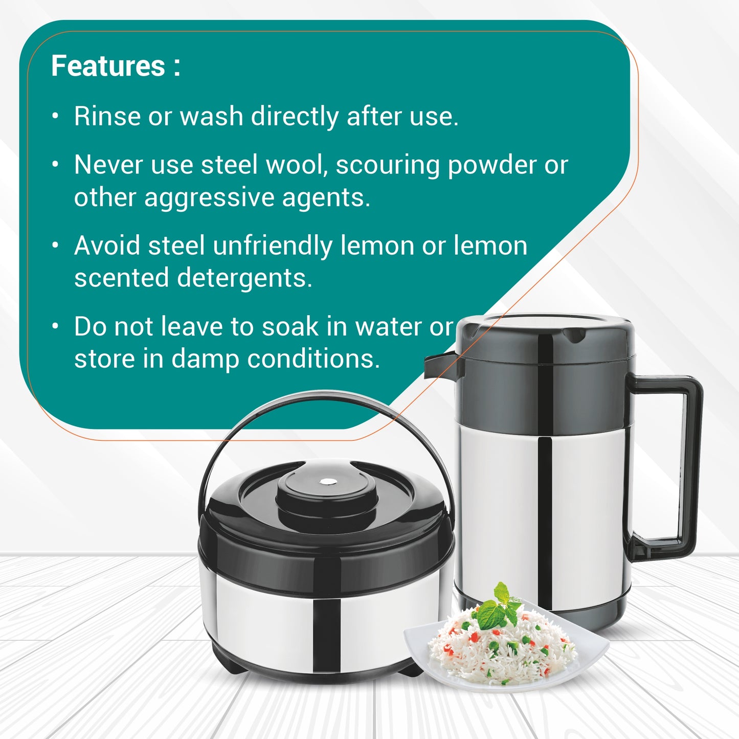 Casserole and Kettle Puff Insulated Combo Set Gift Pack