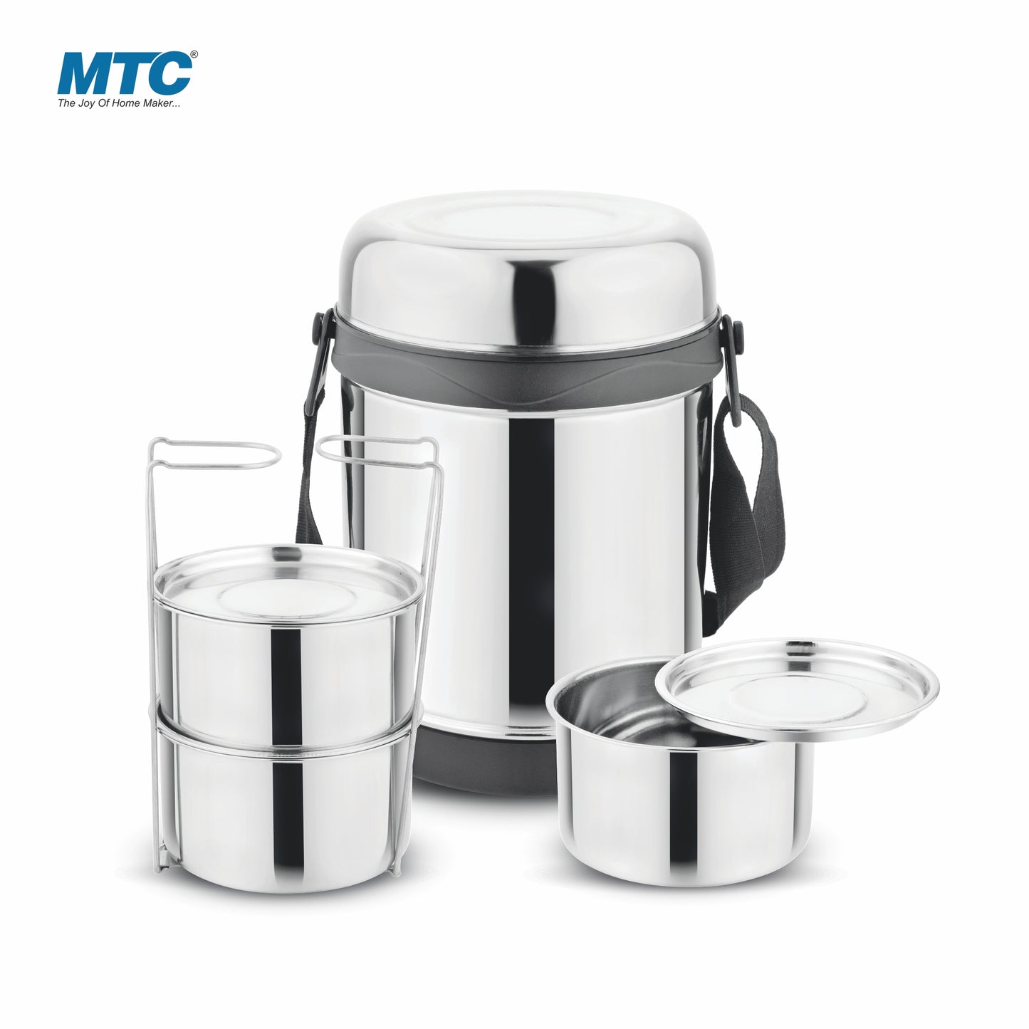 Hungry Beast Stainless Steel Puff Insulated Hot and Cold Lunch Box