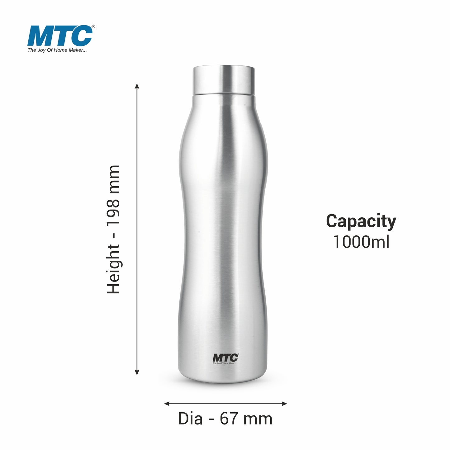 Stainless Steel Fridge Bottle Wava